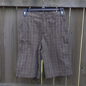 Hawk plaid shorts